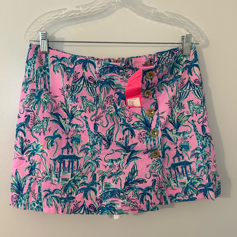 Lilly Pulitzer Sally Skort Out of Office Size 10